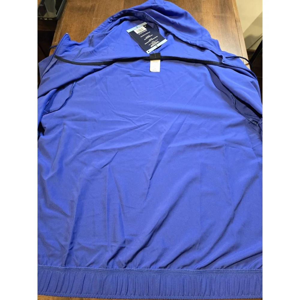 Reebok Men's Color Blocked Design Training Woven Full Zip Jackets Large